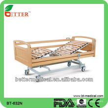 Cama de madeira ajustável à temperatura ambiente com duas funções